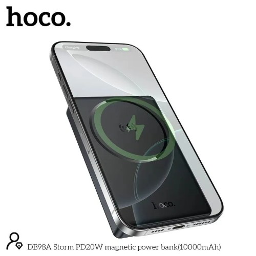Hoco DB98A Storm PD 20W 10000mAh Slim Magnatic Power Bank