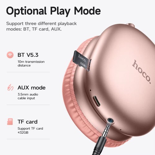 Hoco W35 Max BT Headphones